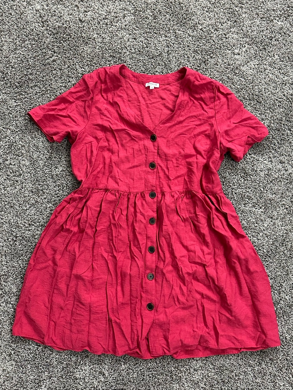 Reitmans Hot Pink Doll Dress (XL) - Picture 2 of 6